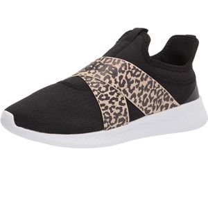 Woman’s 9.5 black slip on adidas sneaker.